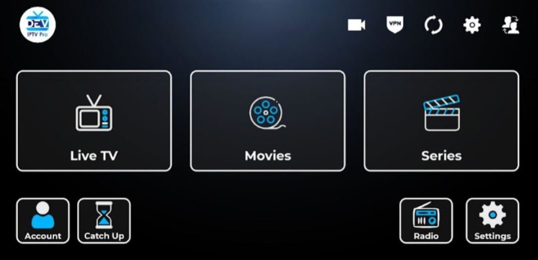Interface DEV IPTV Pro compatible Adult IPTV