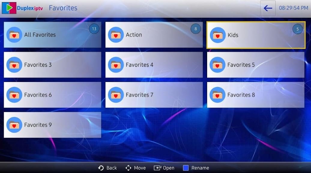 Interface Duplex IPTV compatible Adult IPTV