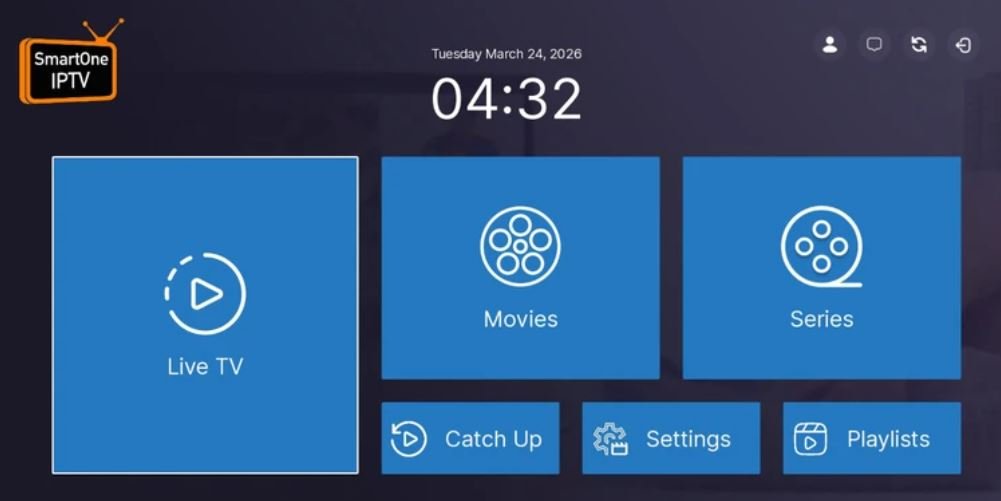 Interface SmartOne IPTV compatible Adult IPTV